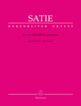 Avant-dernières pensées for Piano
