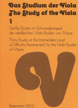 The Study of The Viola vol. 1