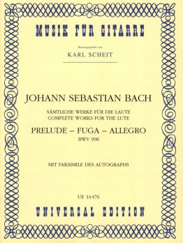 Preludium-Fuga-Allegro BWV998 na lutnię