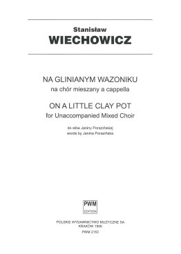 Na glinianym wazoniku