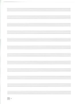 Papier nutowy A4 stojący 12 linii
