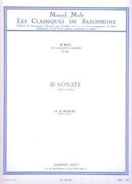 VI Sonata na flet i fortepian