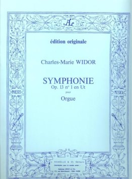 Symfonia nr 1 op. 13 na organy