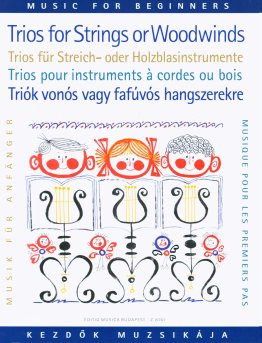Tria na smyczki lub instrumenty dęte drewniane