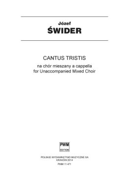 Cantus tristis