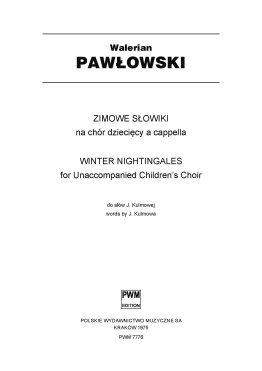 Zimowe słowiki