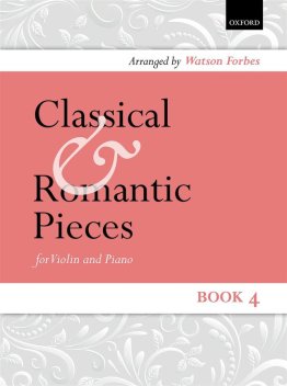 Classical and Romantic Pieces vol. 4