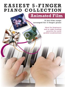 Animated Film. Easiest 5-Finger Piano Collection