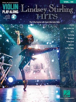Lindsey Stirling Hits. Violin Play-Along vol. 45