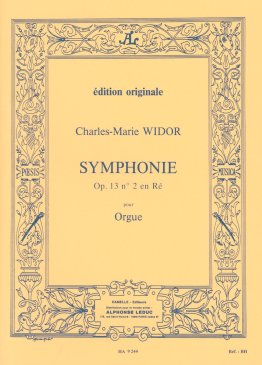 Symfonia nr 2 op. 13 na organy