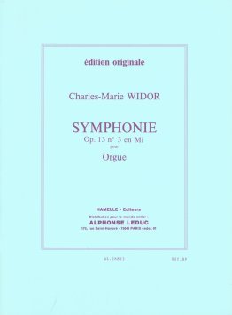 Symfonia nr 3 op. 13 na organy