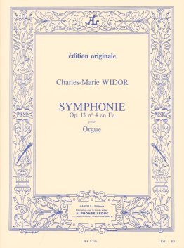 Symfonia nr 4 op. 13 na organy