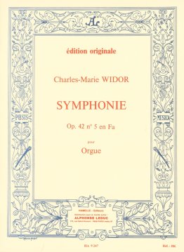 Symfonia nr 5 op. 42 na organy