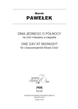 Dnia jednego o północy