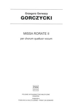 Missa rorate II