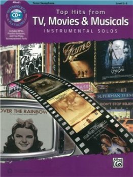 Top Hits From TV, Movies & Musicals na saksofon altowy