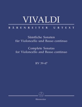 Complete Sonatas for Violoncello and Basso continuo RV 39-47