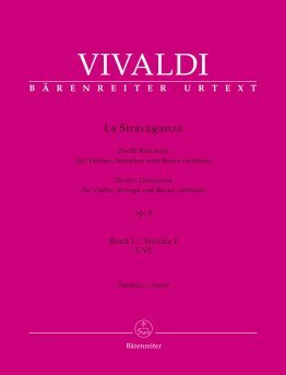 La Stravaganza op. 4 - vol. 1 Concertos I-VI