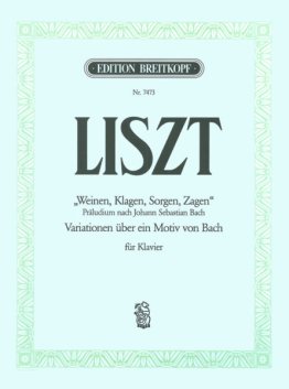 Weinen, Klagen, Sorgen, Zagen