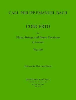Koncert fletowy a-moll Wq 166