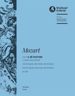 “Il Re pastore” KV 208 - L'amerò, sarò costante