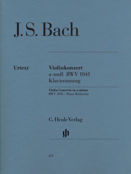 Koncert skrzypcowy a-moll BWV 1041