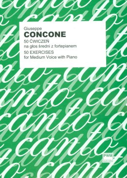 50 ćwiczeń na głos średni z fortepianem