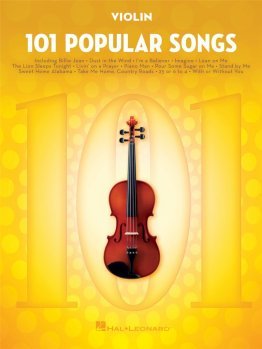 101 Popular Songs na skrzypce
