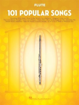 101 Popular Songs na flet