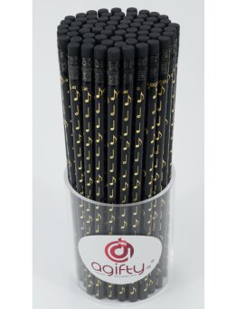 Ołówek nutki złote