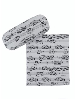 Etui na okulary "NUTY" białe