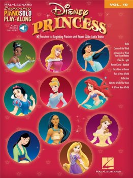 Disney Princess na fortepian