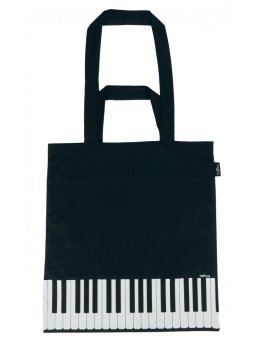 Torba 2w1 czarna - klawiatura