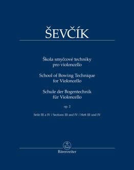 School of Bowing Technique for Violoncello op. 2, vol. 2
