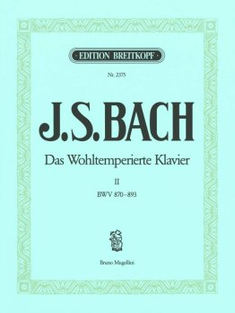Das wohltemperierte Klavier vol. 2