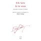 Je te veux - na fortepian
